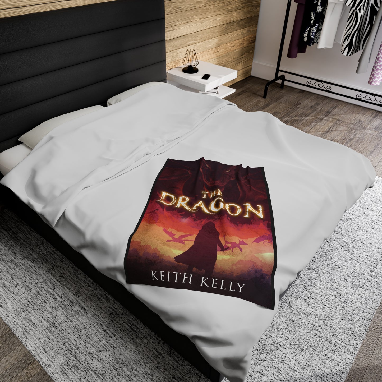 The Dragon - Velveteen Plush Blanket