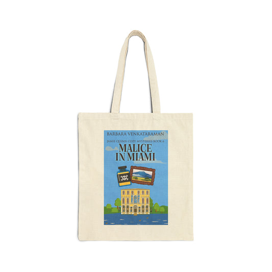 Malice In Miami - Cotton Canvas Tote Bag