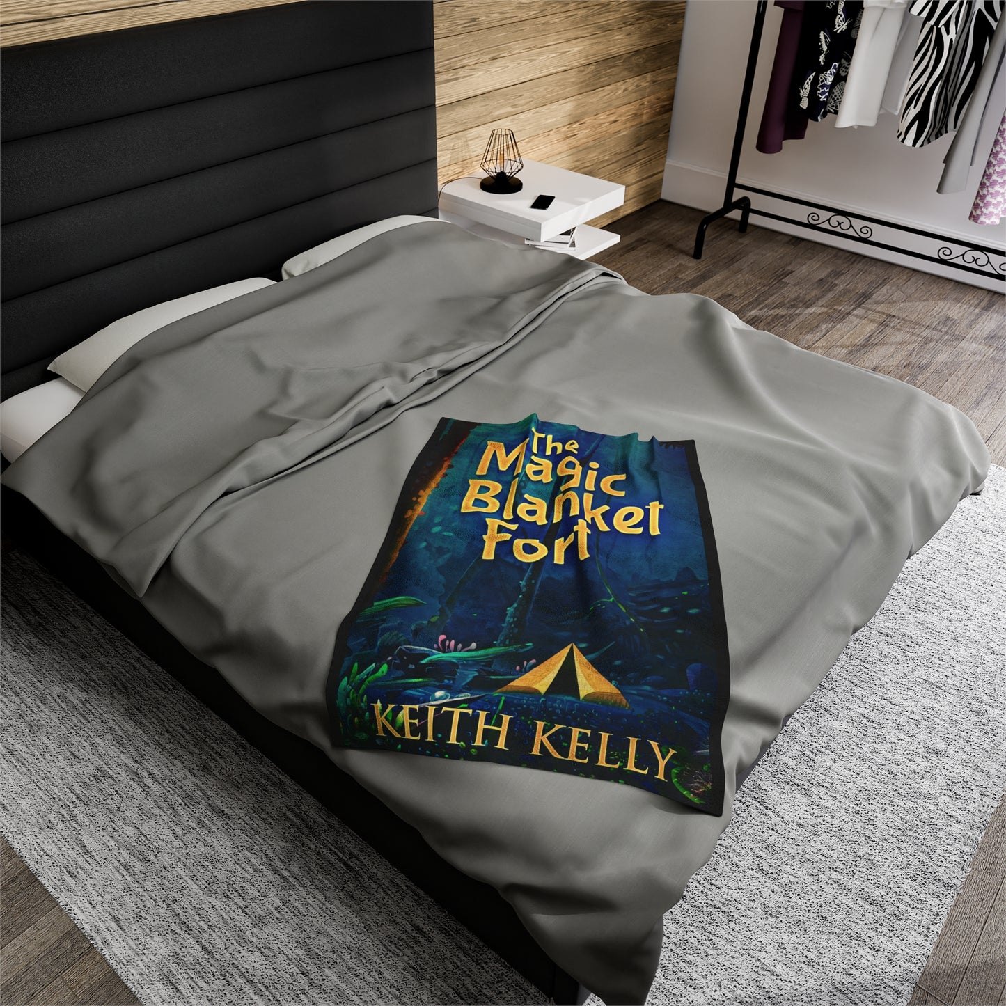 The Magic Blanket Fort - Velveteen Plush Blanket