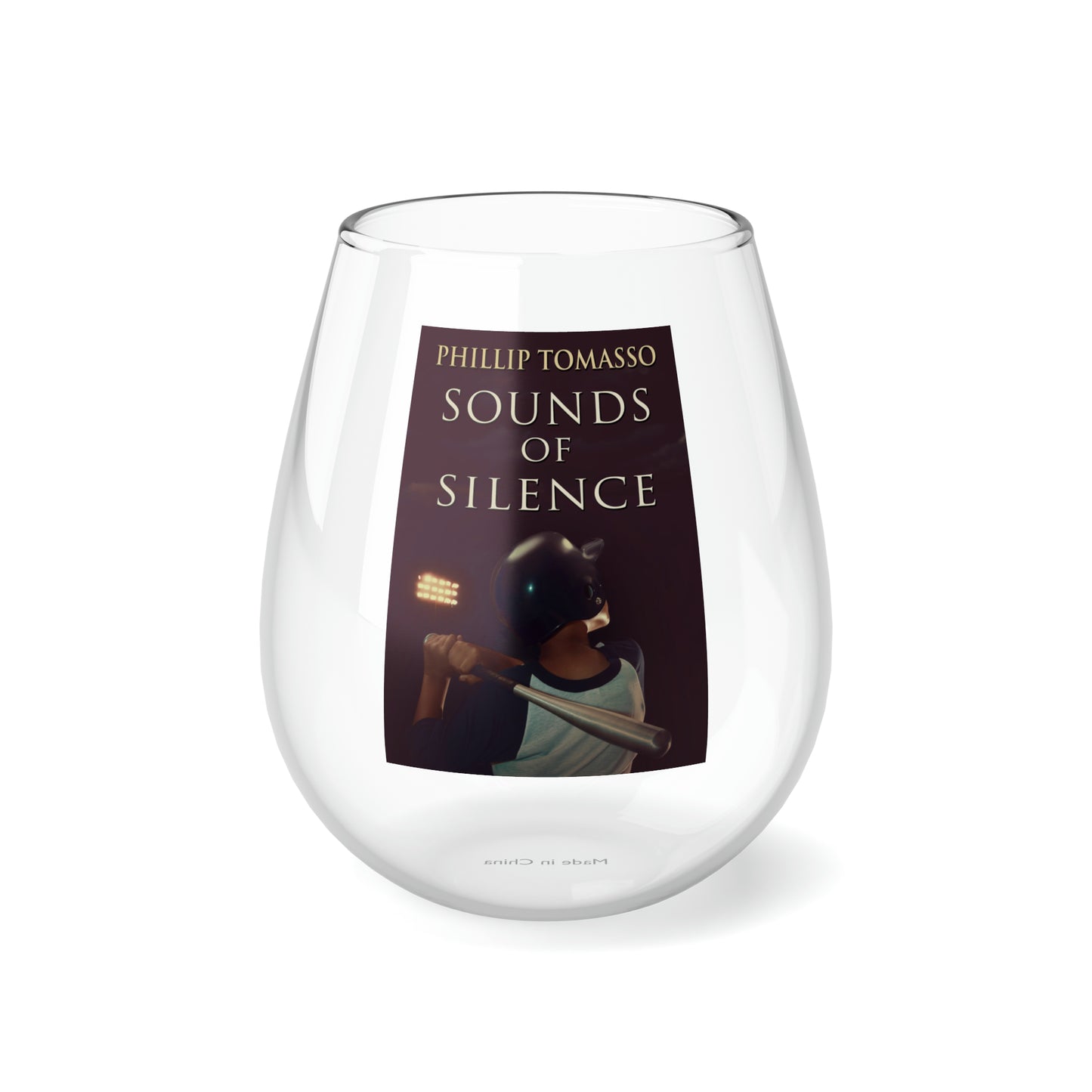 Sounds Of Silence - Stemless Wine Glass, 11.75oz