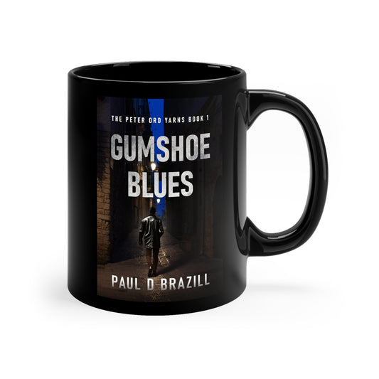 Gumshoe Blues - Black Coffee Mug