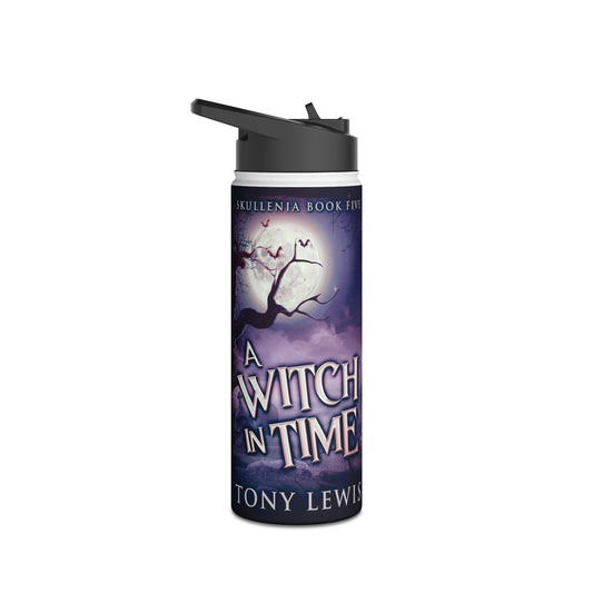 A Witch in Time - Stainless Steel Water Bottle