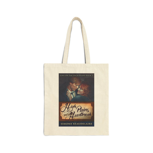 High Plains Heartbreak - Cotton Canvas Tote Bag