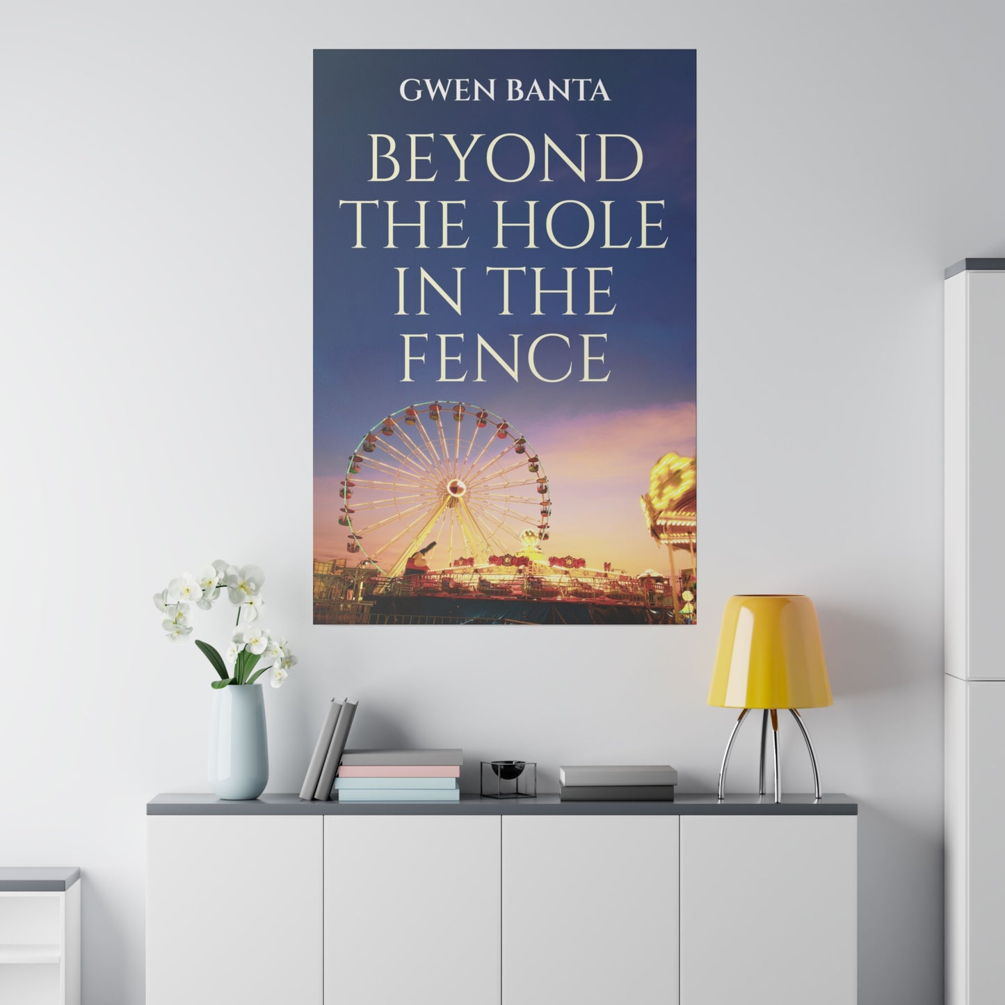 Beyond the Hole in the Fence - Canvas