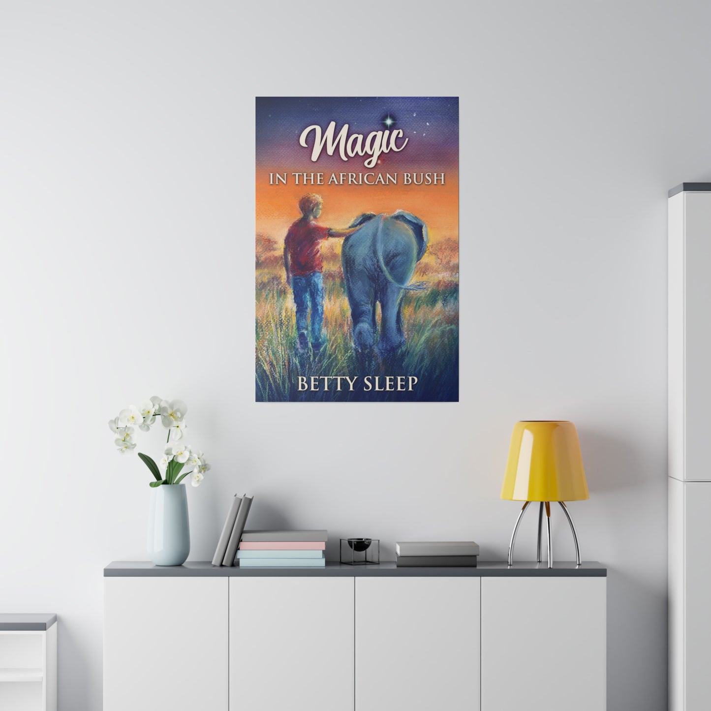 Magic In The African Bush - Canvas