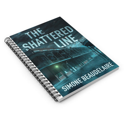 The Shattered Line - Spiral Notebook