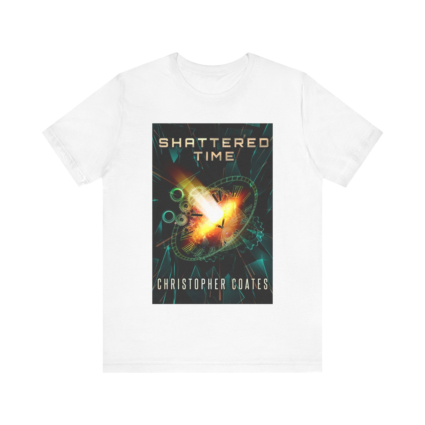 Shattered Time - Unisex Jersey Short Sleeve T-Shirt