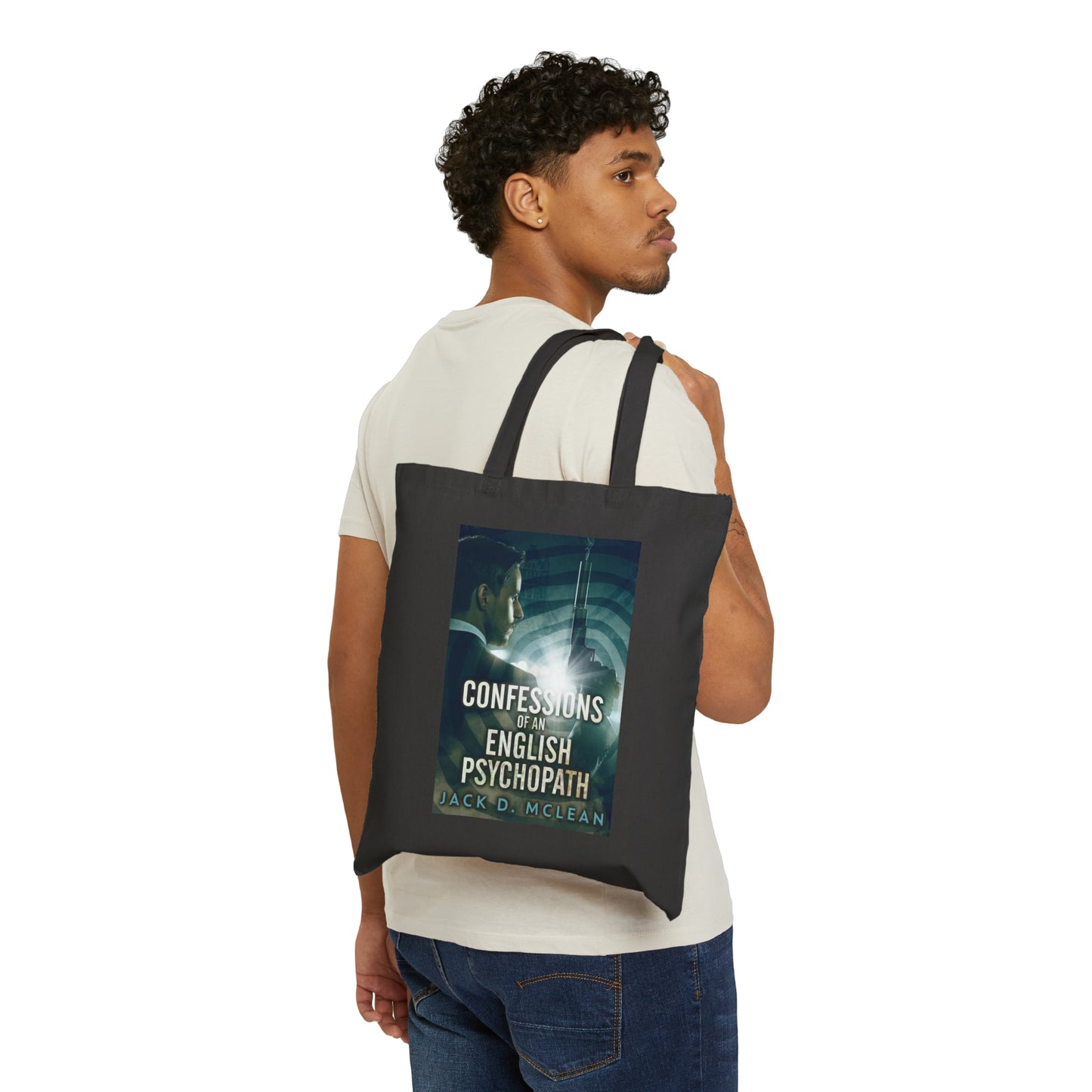 Confessions Of An English Psychopath - Cotton Canvas Tote Bag