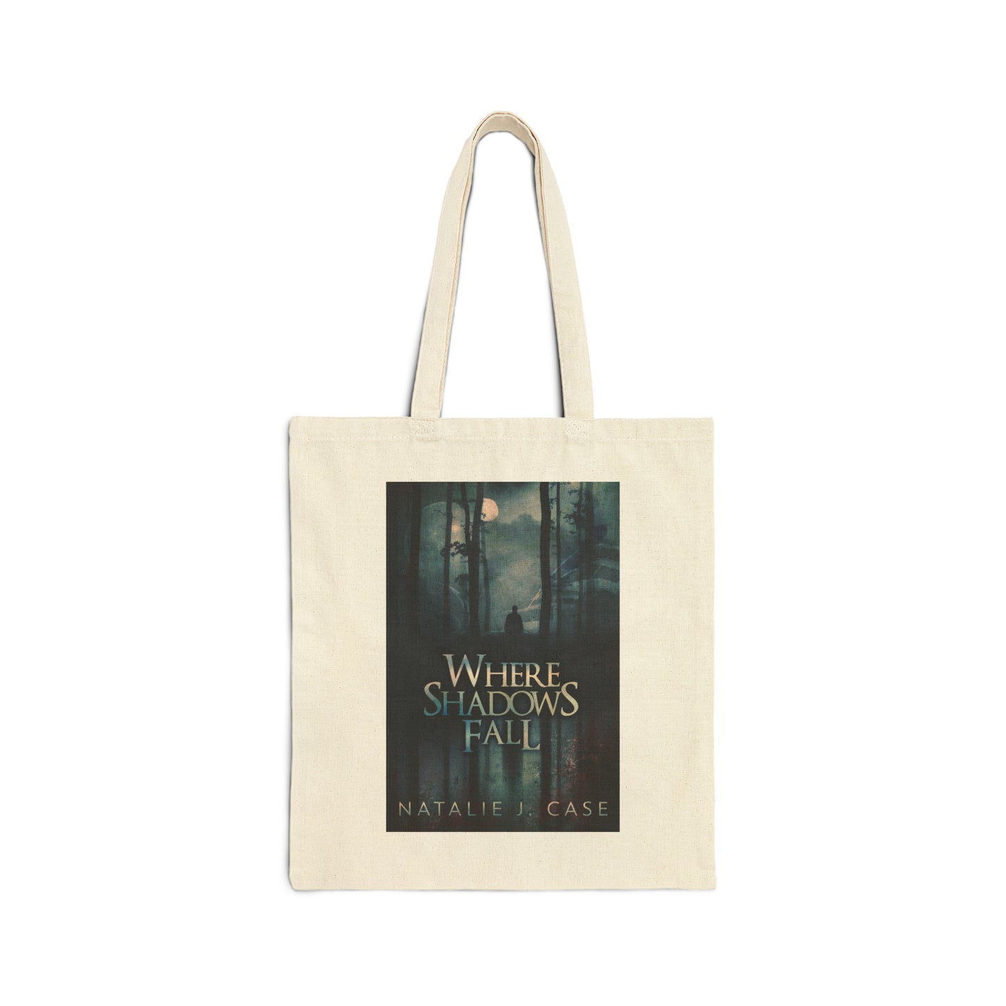 Where Shadows Fall - Cotton Canvas Tote Bag