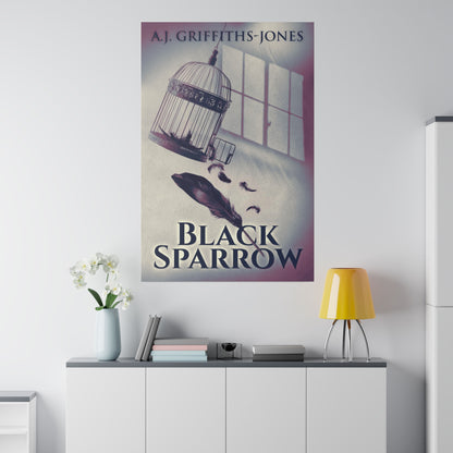 Black Sparrow - Canvas