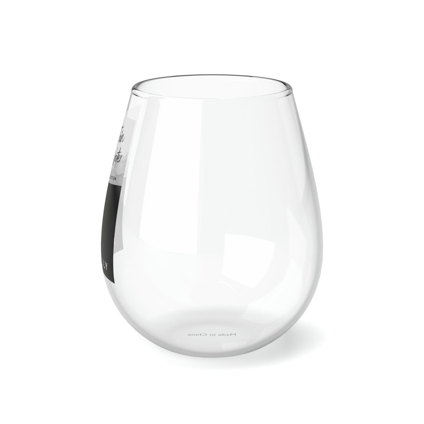 Come Join the Writer - Stemless Wine Glass, 11.75oz