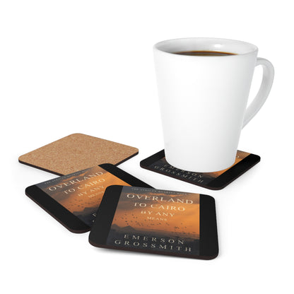 Overland To Cairo By Any Means - Corkwood Coaster Set