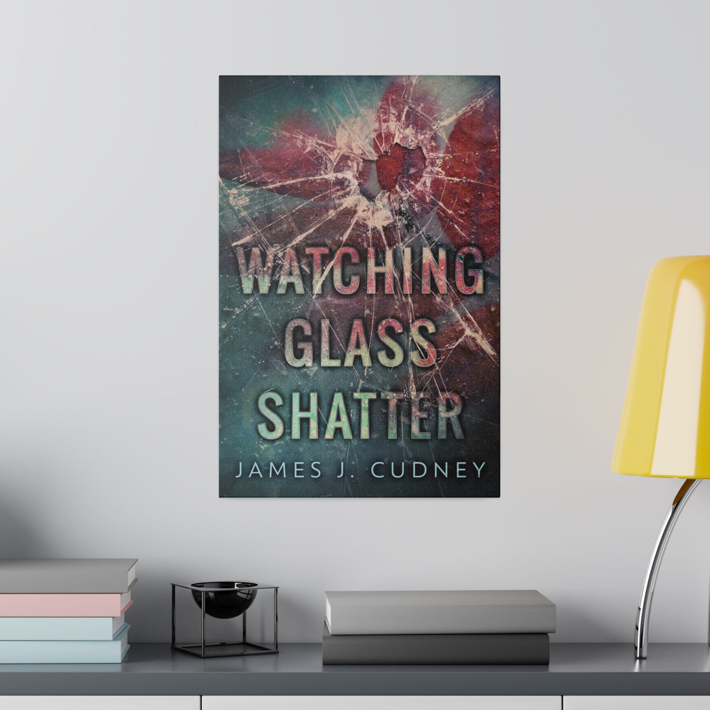 Watching Glass Shatter - Canvas