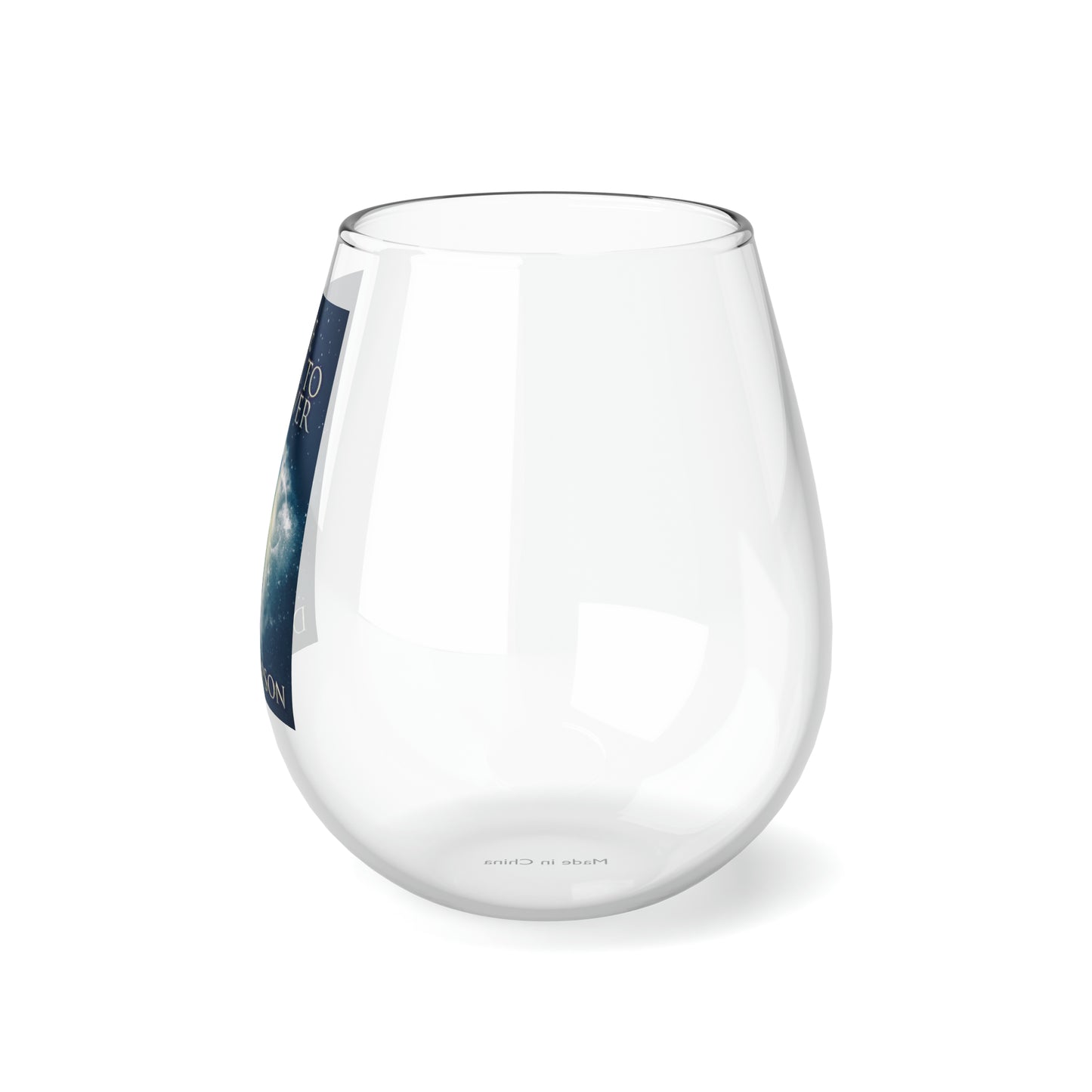 The Door To Forever - Stemless Wine Glass, 11.75oz