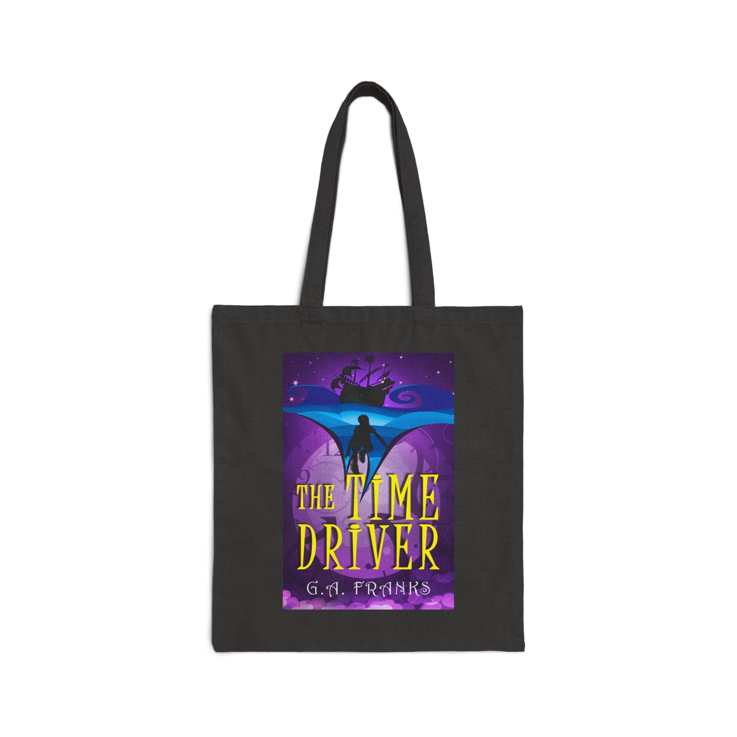 The Time Driver - Cotton Canvas Tote Bag