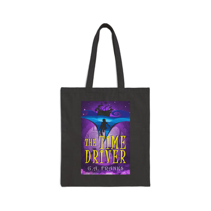 The Time Driver - Cotton Canvas Tote Bag