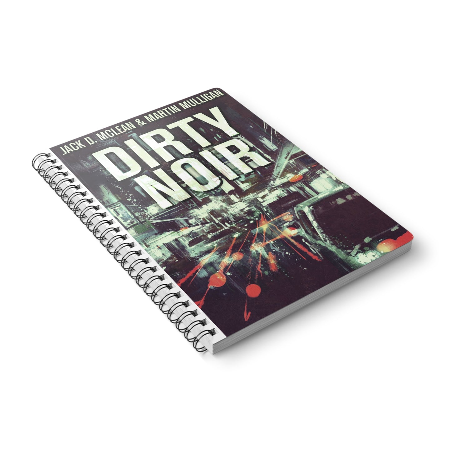 Dirty Noir - A5 Wirebound Notebook