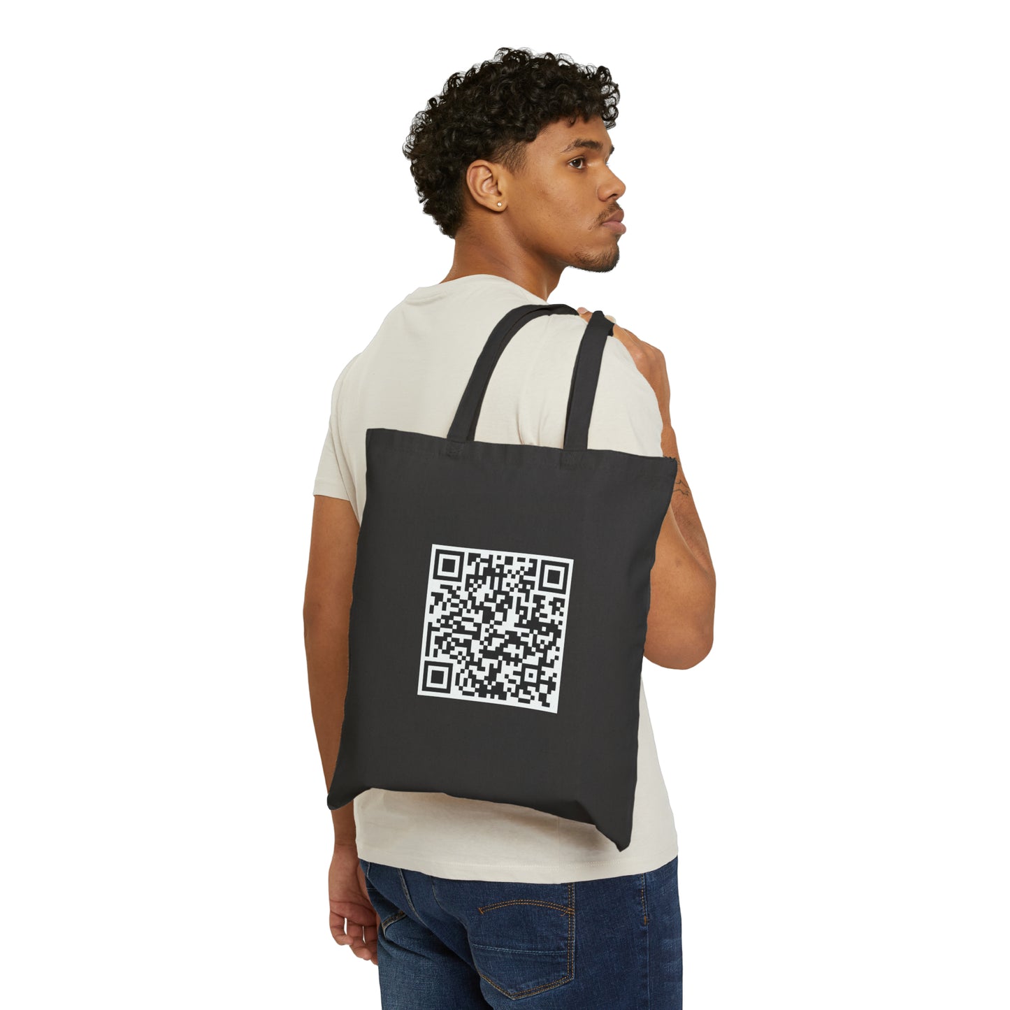 The Wind Guardian - Cotton Canvas Tote Bag