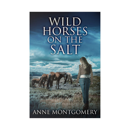 Wild Horses On The Salt - Canvas