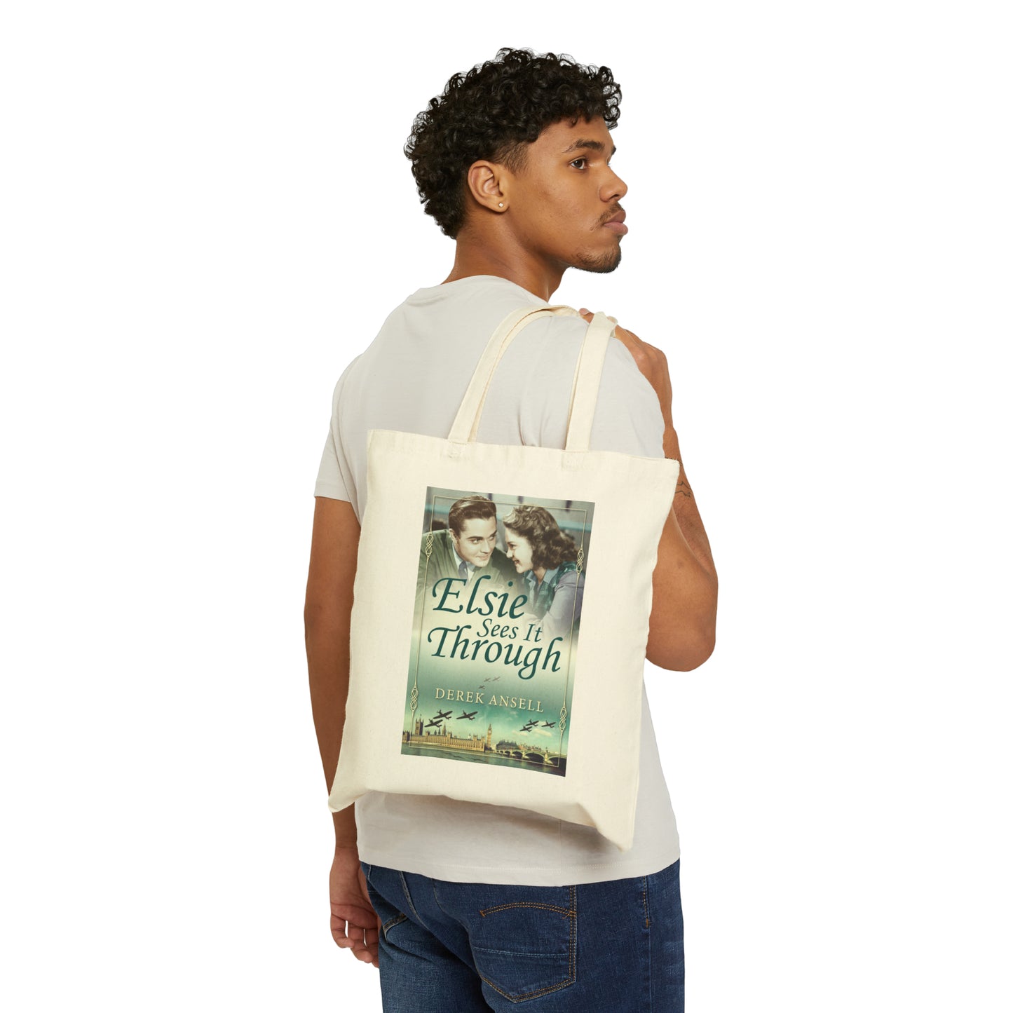 Elsie Sees It Through - Cotton Canvas Tote Bag