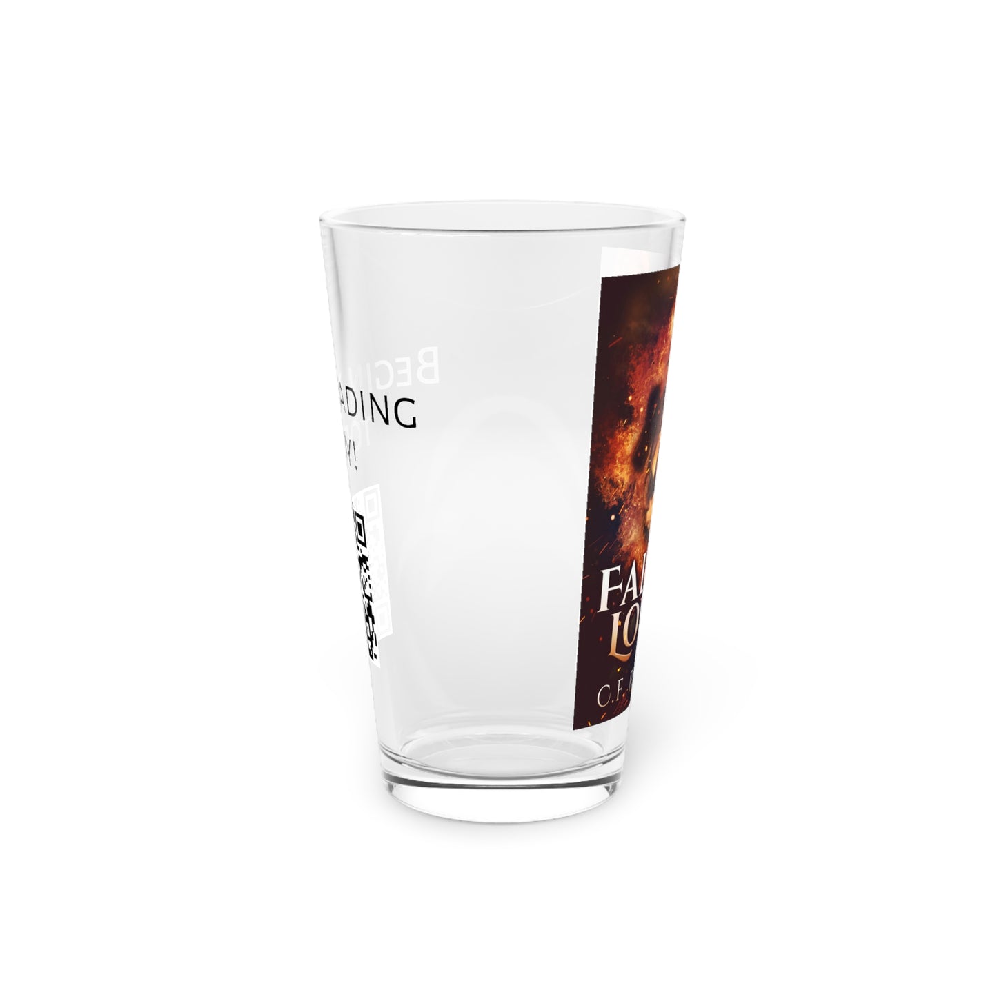 Fallen Lover - Pint Glass