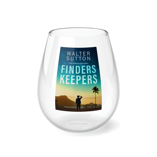 Finders Keepers - Stemless Wine Glass, 11.75oz