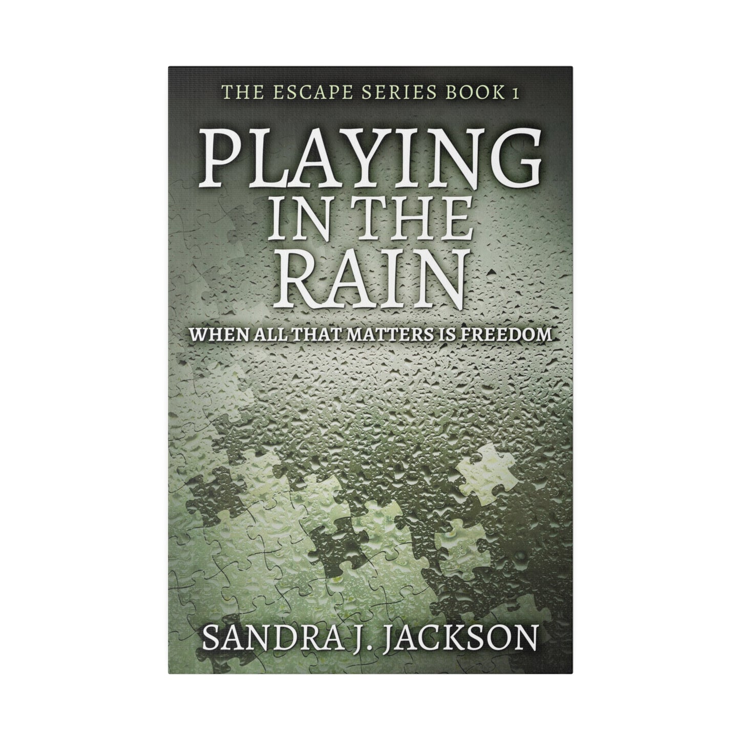 Playing in The Rain - Canvas