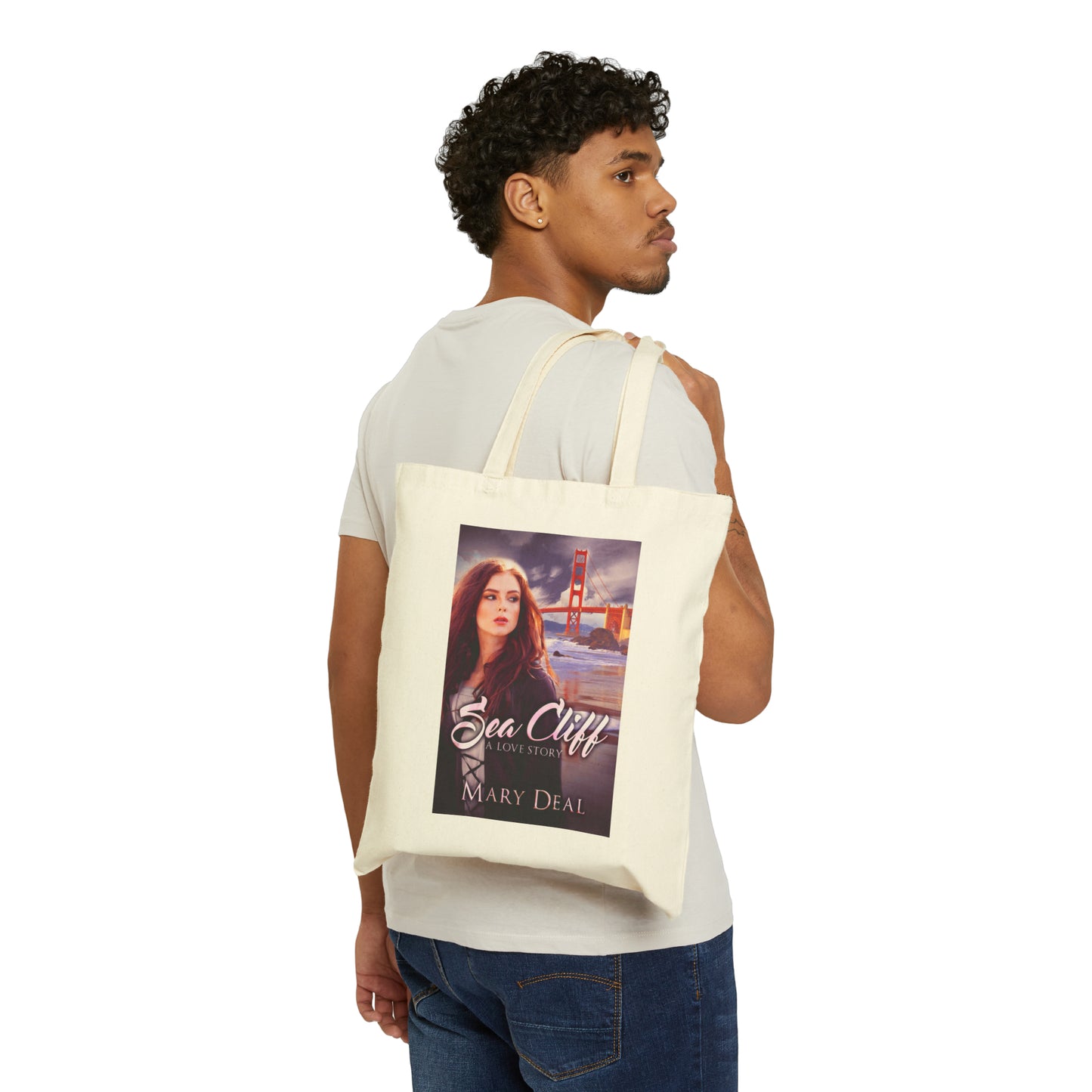 Sea Cliff - Cotton Canvas Tote Bag