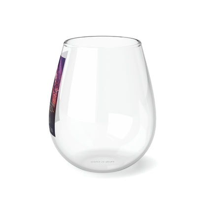 Uncharted Land Between - Stemless Wine Glass, 11.75oz