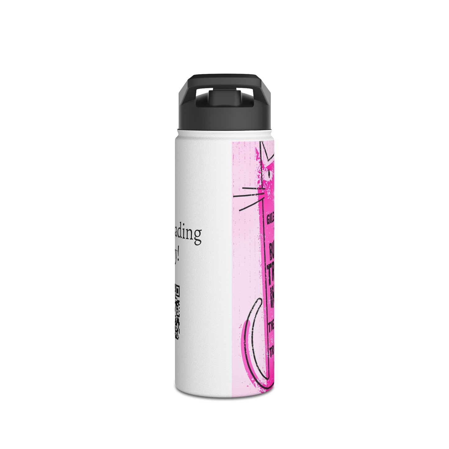 Bubbles Travels In Time - Stainless Steel Water Bottle