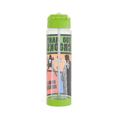 Too Many Crooks - Infuser Water Bottle