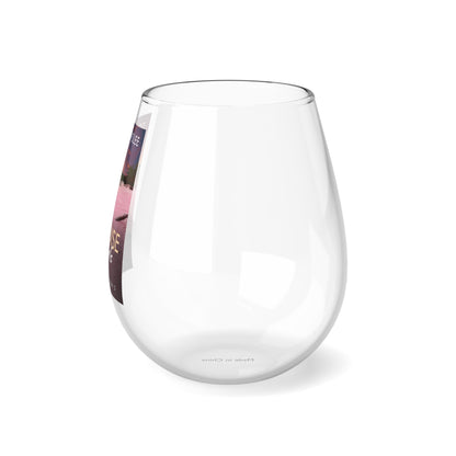 Paradise Girls - Stemless Wine Glass, 11.75oz