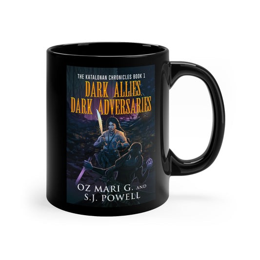 Dark Allies, Dark Adversaries - Black Coffee Mug