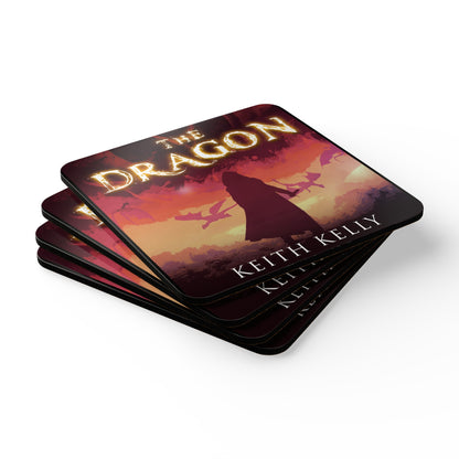 The Dragon - Corkwood Coaster Set