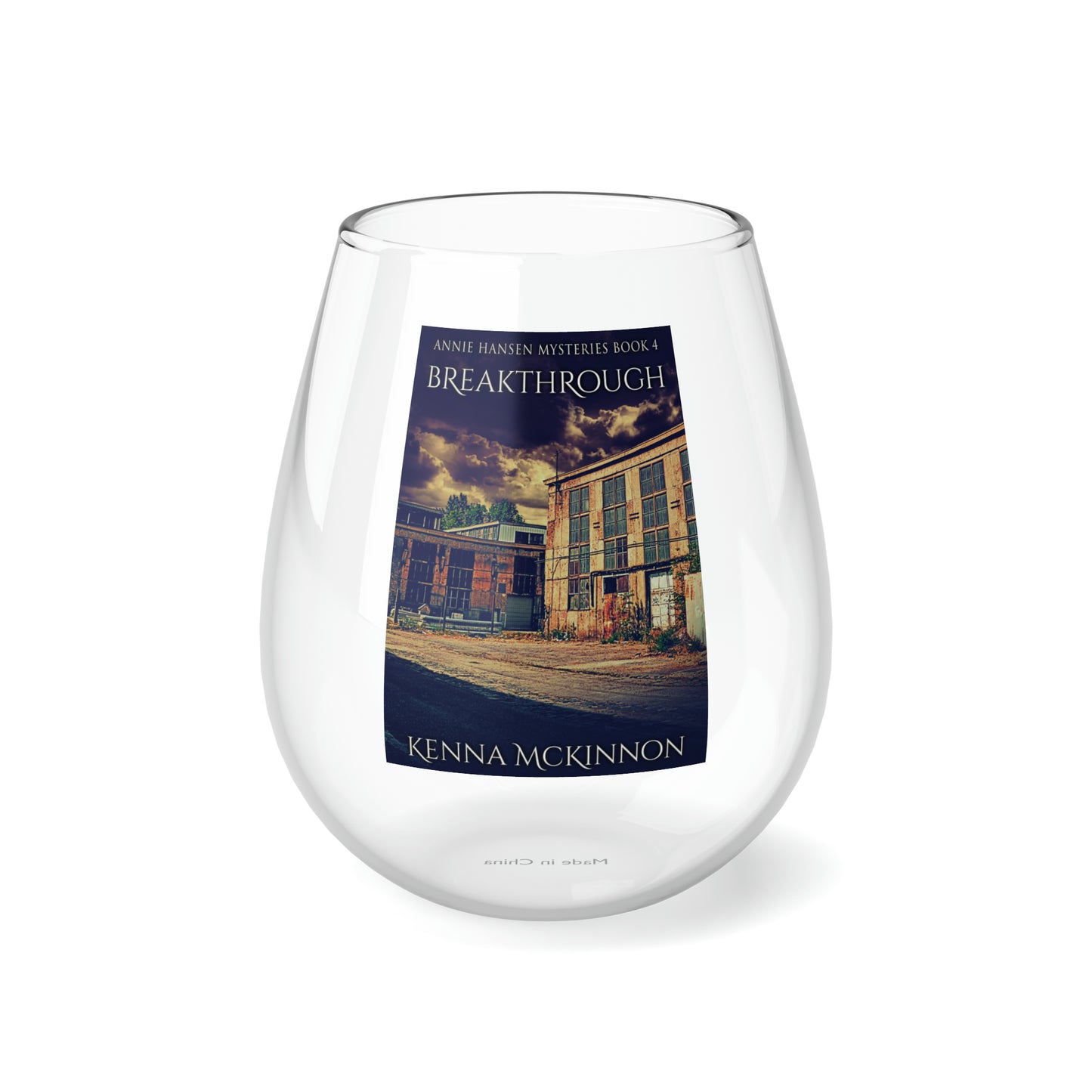 Breakthrough - Stemless Wine Glass, 11.75oz