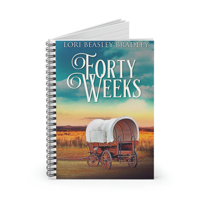 Forty Weeks - Spiral Notebook