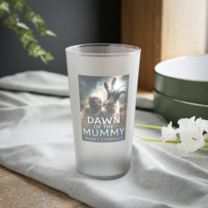 Dawn Of The Mummy - Frosted Pint Glass