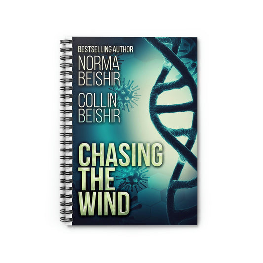 Chasing The Wind - Spiral Notebook