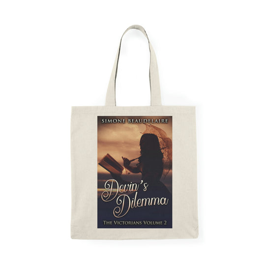 Devin's Dilemma - Natural Tote Bag