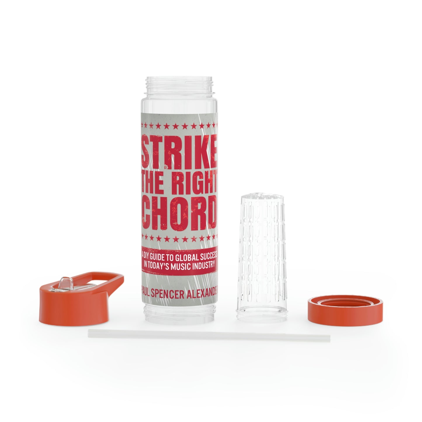 Strike The Right Chord - Infuser Water Bottle