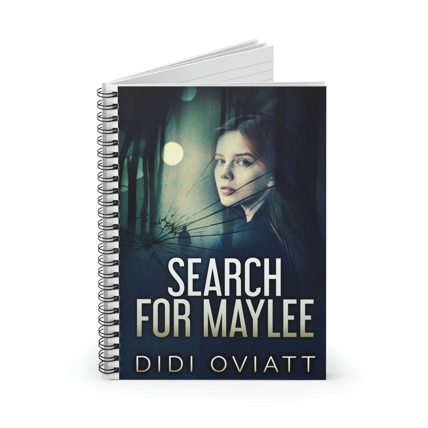 Search for Maylee - Spiral Notebook