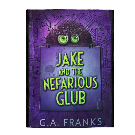 Jake and the Nefarious Glub - Velveteen Plush Blanket