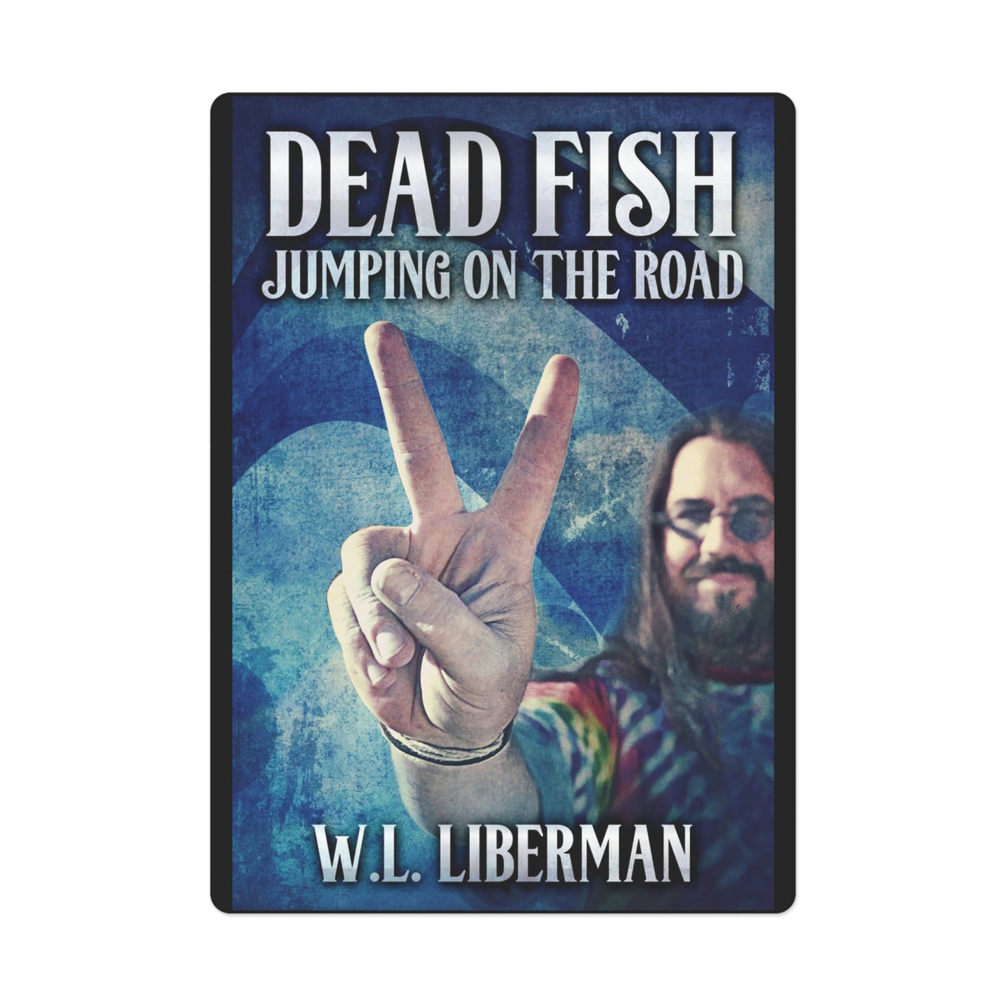 Dead Fish Jumping On The Road - Playing Cards