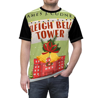 Sleigh Bell Tower - Unisex All-Over Print Cut & Sew T-Shirt