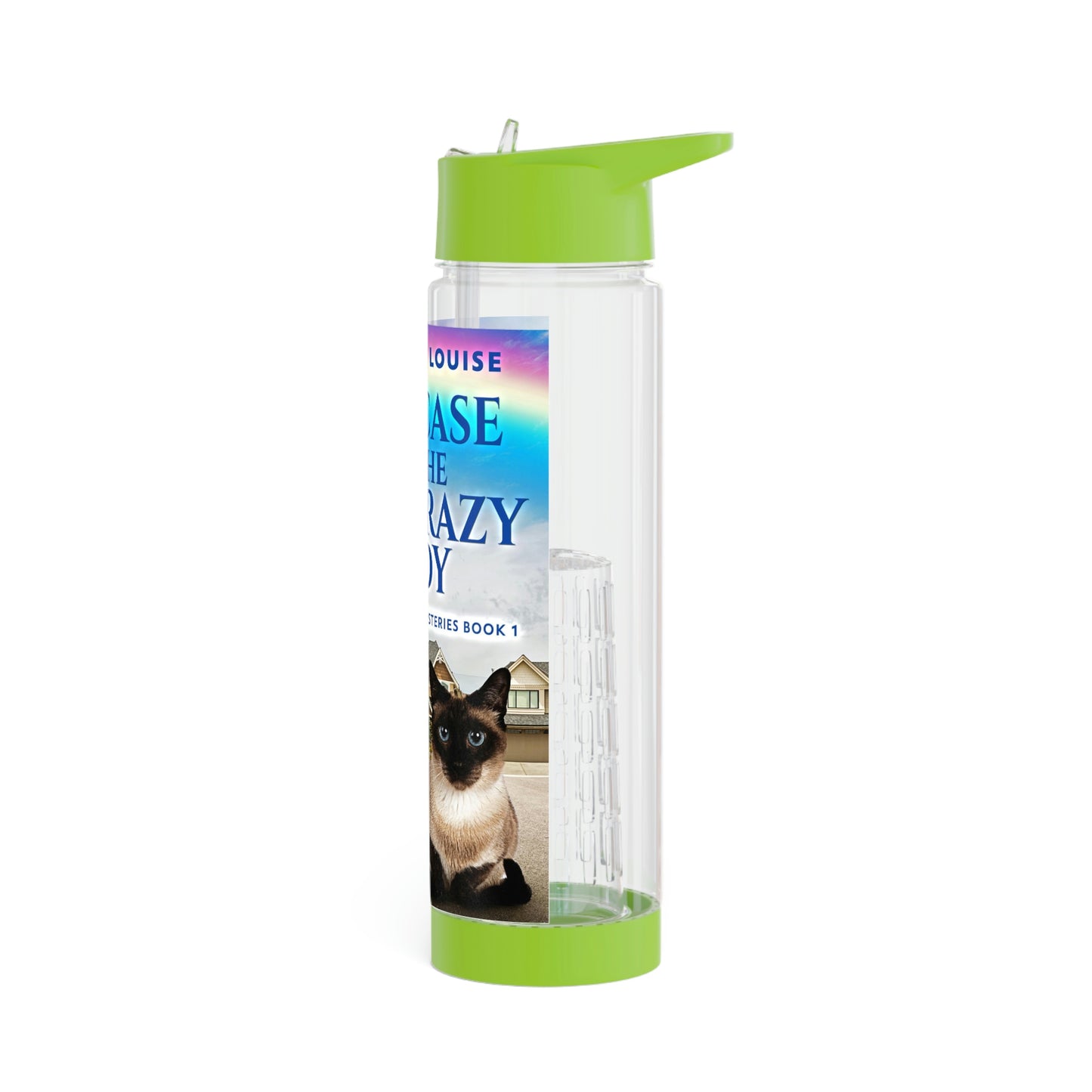 The Case Of The Cat Crazy Lady - Infuser Water Bottle