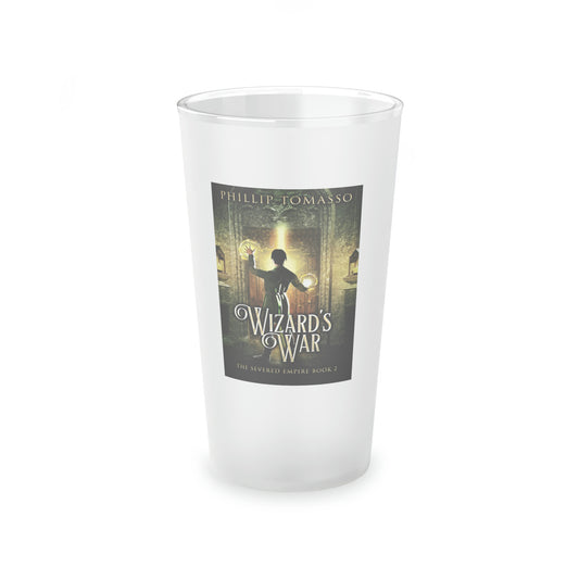 Wizard's War - Frosted Pint Glass