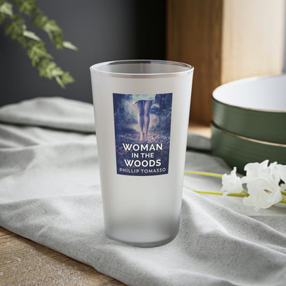 Woman in the Woods - Frosted Pint Glass