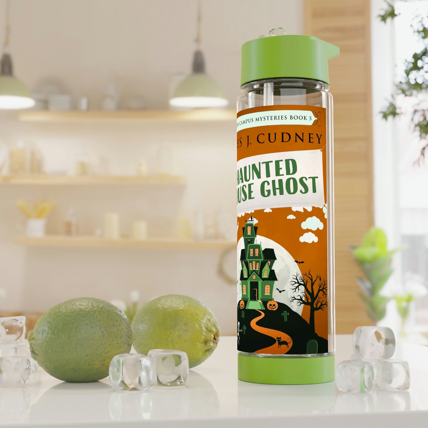 Haunted House Ghost - Infuser Water Bottle