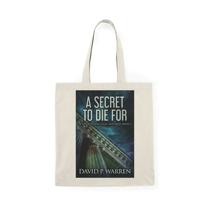 A Secret to Die For - Natural Tote Bag