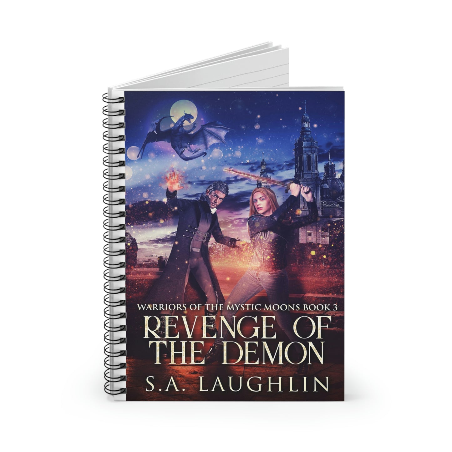 Revenge Of The Demon - Spiral Notebook